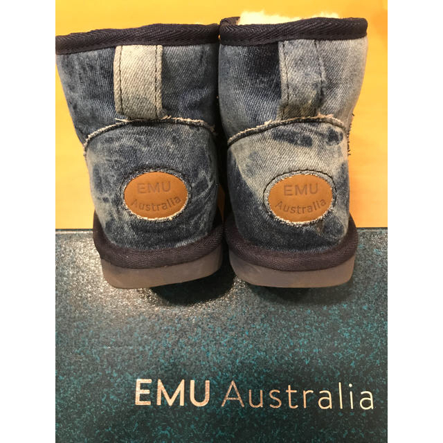EMU(エミュー)の超レア！エミュー♡デニムムートンブーツ レディースの靴/シューズ(ブーツ)の商品写真