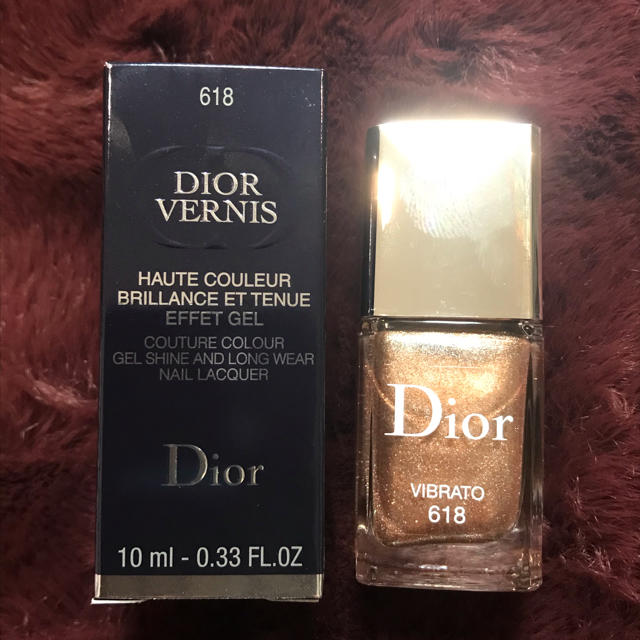 Dior(ディオール)の【プレゼントにも！】ディオール ヴェルニ 618 Vibrato コスメ/美容のネイル(マニキュア)の商品写真