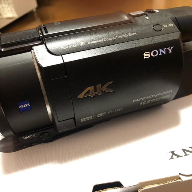 ★日本の職人技★ sony - SONY ax ハンディカム ビデオカメラ 55 ビデオカメラ