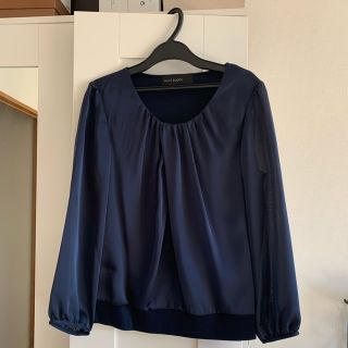 ノーリーズ(NOLLEY'S)のにししょ様専用　NOLLEY'S sophi紺ブラウス新品(シャツ/ブラウス(長袖/七分))