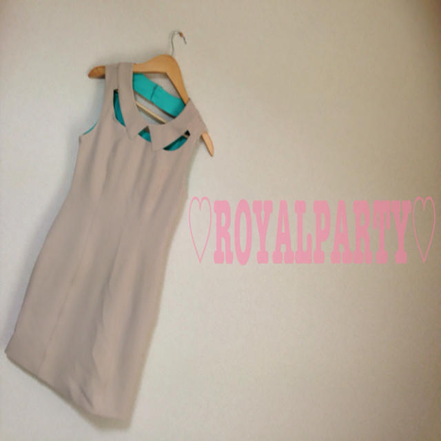 ROYAL PARTY(ロイヤルパーティー)の☆ROYALPARTY☆襟付きワンピ☆ レディースのワンピース(ミニワンピース)の商品写真