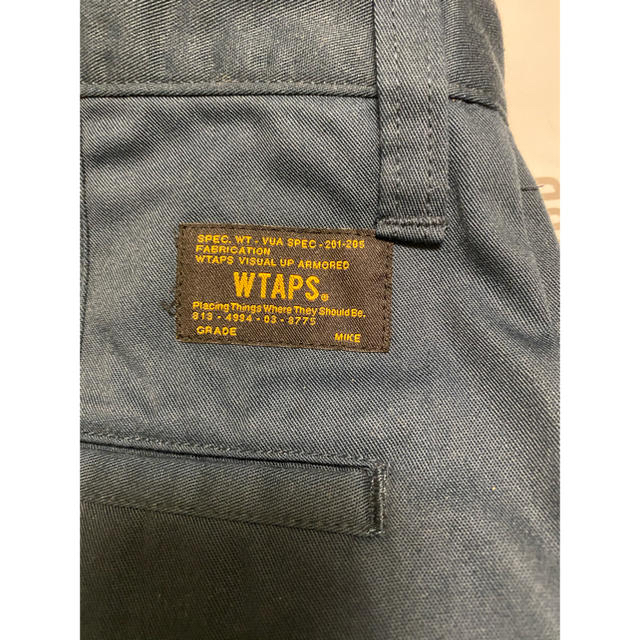 WTAPS KHAKI.TIGHT TROUSERS ネイビー 2