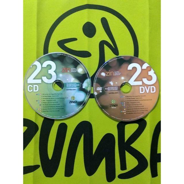 ZUMBA　ズンバ　ZIN23　CD＆DVD　インストラクター専用　希少