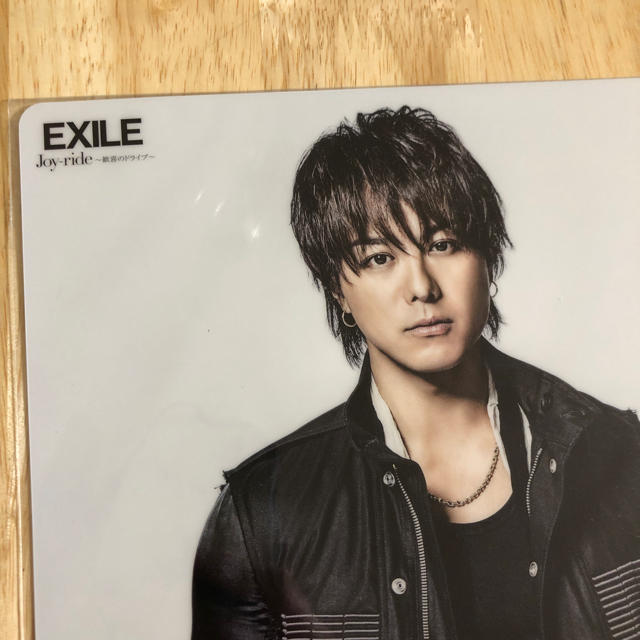 EXILE(エグザイル)のEXILE TAKAHIRO 下敷き エンタメ/ホビーのエンタメ その他(その他)の商品写真