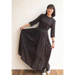 IENA - SINME ドットマキシワンピース シンメ ドットの通販 by 抹茶 IENA - SINME ドットマキシワンピース シンメ ドットの通販 by 抹茶