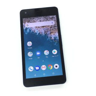 キョウセラ(京セラ)のY!mobile Android One S2 Blue即決 携帯電話 白ロム(スマートフォン本体)