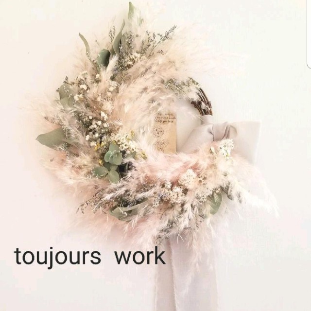 ドライフラワーリース◆winter  wreath◇◇◇