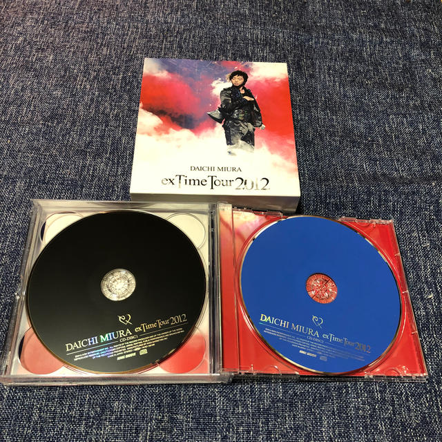 三浦大知　ex Time Tour2012 LIVE Blu-ray CD エンタメ/ホビーのDVD/ブルーレイ(ミュージック)の商品写真