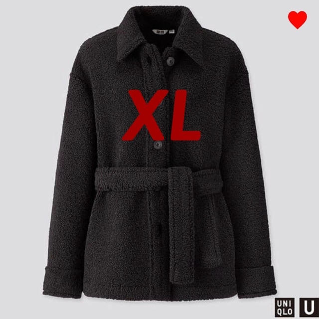 LEMAIRE(ルメール)の【XL】ユニクロ ボアフリース ショート コートUNIQLO U ルメール  レディースのジャケット/アウター(その他)の商品写真