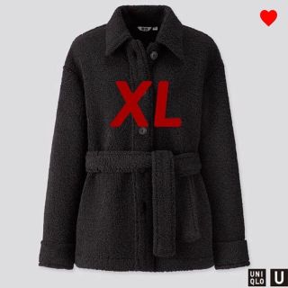 ルメール(LEMAIRE)の【XL】ユニクロ ボアフリース ショート コートUNIQLO U ルメール (その他)