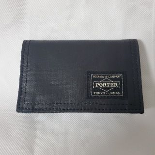 ポーター(PORTER)のPORTER　名刺入れ／黒(名刺入れ/定期入れ)