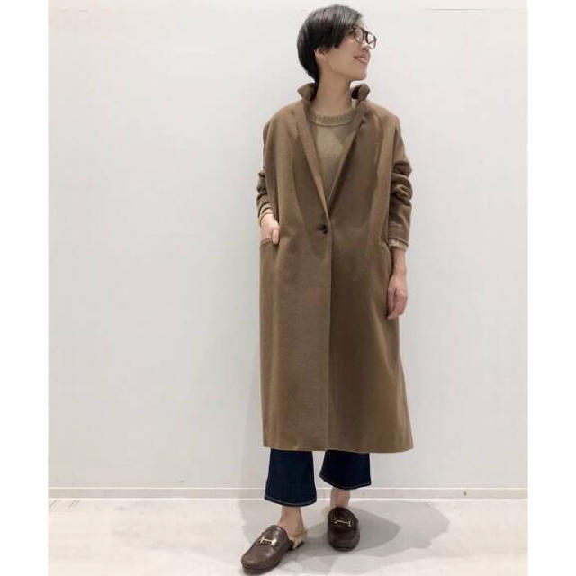 L'Appartement Lisière Volume Coat - ロングコート