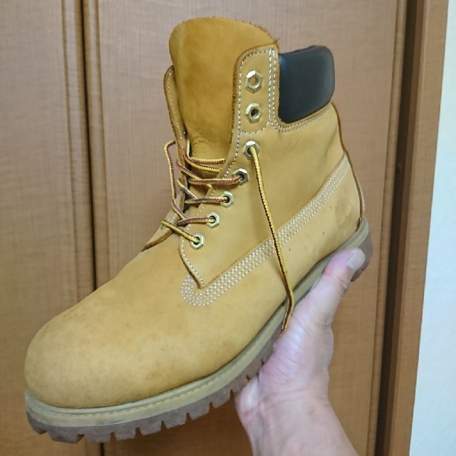 Timberland(ティンバーランド)の【もも様専用】ティンバーランド イエローブーツ メンズの靴/シューズ(ブーツ)の商品写真