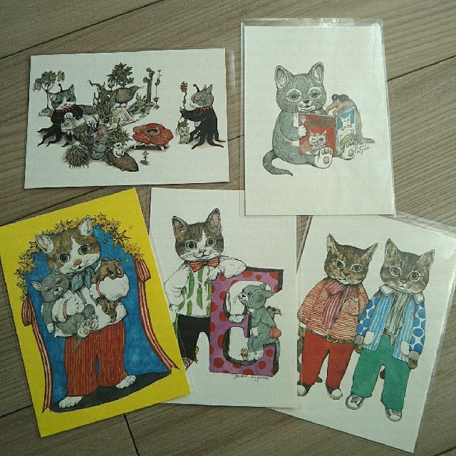 MOE ヒグチユウコ ポストカード 5枚セットの通販 by マカロンショコラ's shop｜ラクマ
