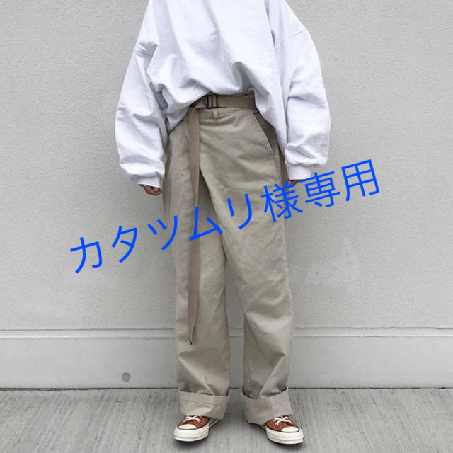 1LDK SELECT(ワンエルディーケーセレクト)のMAISON EUREKA VINTAGE REWORK CHINOS レディースのパンツ(チノパン)の商品写真