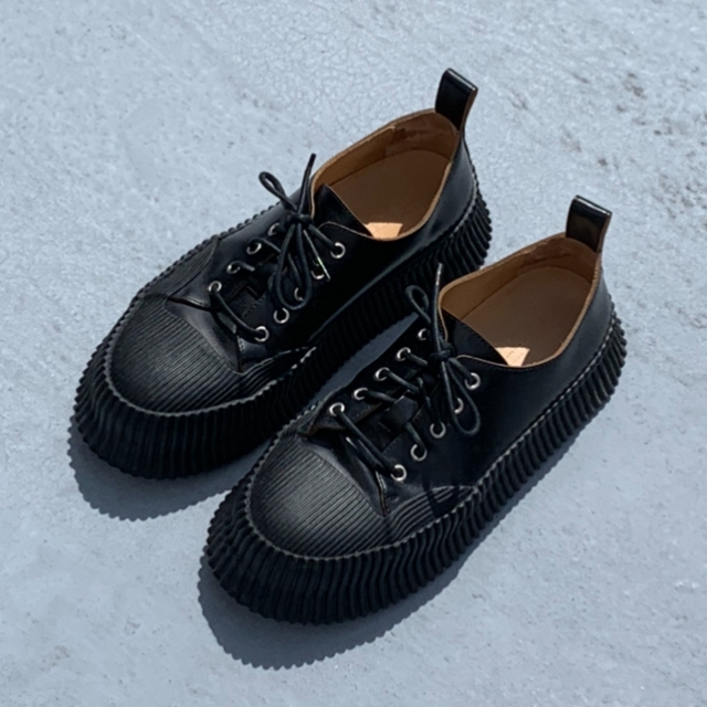 jilsander プラットフォーム シューズ 36 ブラック | eclipseseal.com