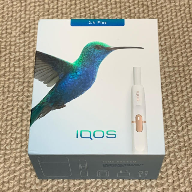 IQOS(アイコス)のiQOS 2.4 Plus ホワイト アイコス 一式 タバコ 電子タバコ メンズのファッション小物(タバコグッズ)の商品写真