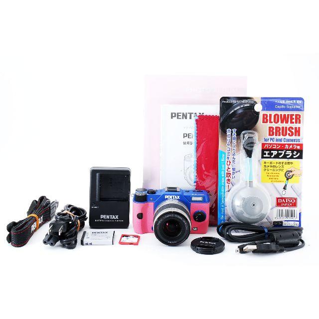 PENTAX(ペンタックス)の❤️Wi-Fi対応❤️この可愛い色に一目ぼれ❤️PENTAX Q10❤️ スマホ/家電/カメラのカメラ(ミラーレス一眼)の商品写真