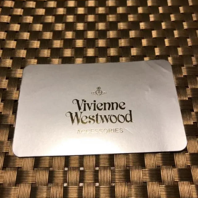 Vivienne Westwood(ヴィヴィアンウエストウッド)の◆【ヴィヴィアン】◆カード ◆凹みキズあり◆㊽ レディースのファッション小物(財布)の商品写真