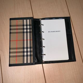 バーバリー(BURBERRY)のBURBERRY LONDON チェック柄 手帳 メモ帳(ノート/メモ帳/ふせん)