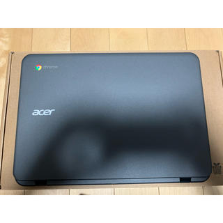 エイサー(Acer)のacer chromebook c-731 新品同様！(ノートPC)