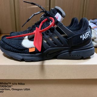 オフホワイト(OFF-WHITE)のoff White presto エア プレスト  NIKE(スニーカー)