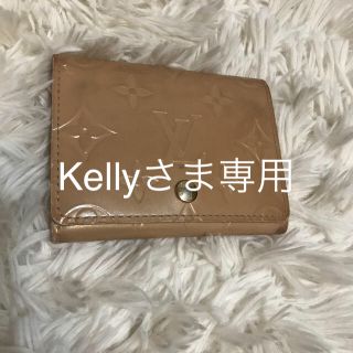 ルイヴィトン(LOUIS VUITTON)の専用ページ値下げしました！ヴィトン　ヴェルニ　ベージュピンク　カードケース(名刺入れ/定期入れ)