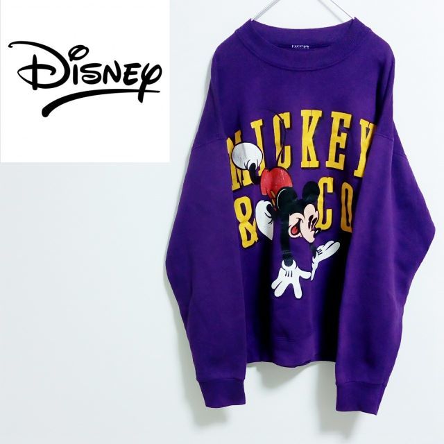 Disney(ディズニー)の90s vintage　Disney　ディズニー　スウェット　トレーナー メンズのトップス(スウェット)の商品写真