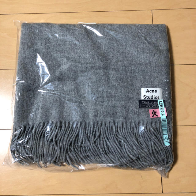 【美品】Acne Studios マフラー グレーメランジ 旧タグ 正規品