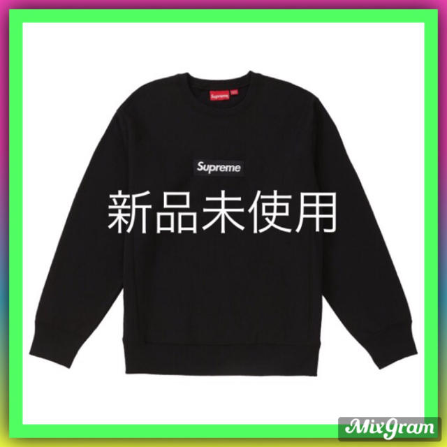 supreme box logo crew neck