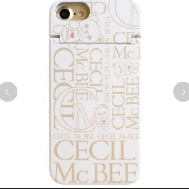 CECIL McBEE(セシルマクビー)のCECIL McBEE☆新品☆iPhone6/6s/7/8☆ケース☆セシルベア☆ スマホ/家電/カメラのスマホアクセサリー(iPhoneケース)の商品写真