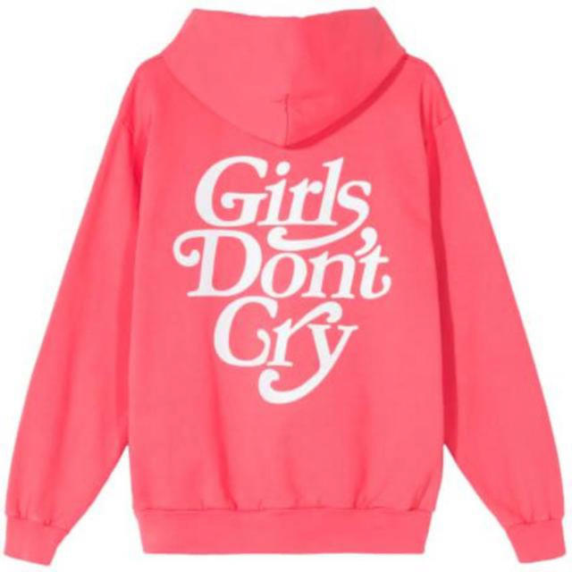 Girls Don't Cry GDC LOGO HOODY ピンク