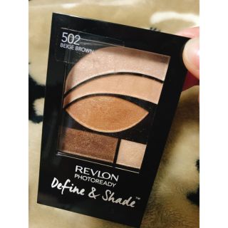 レブロン(REVLON)のレブロン フォトレディ ディファイン＆シェード 502 ベージュブラウン(アイシャドウ)