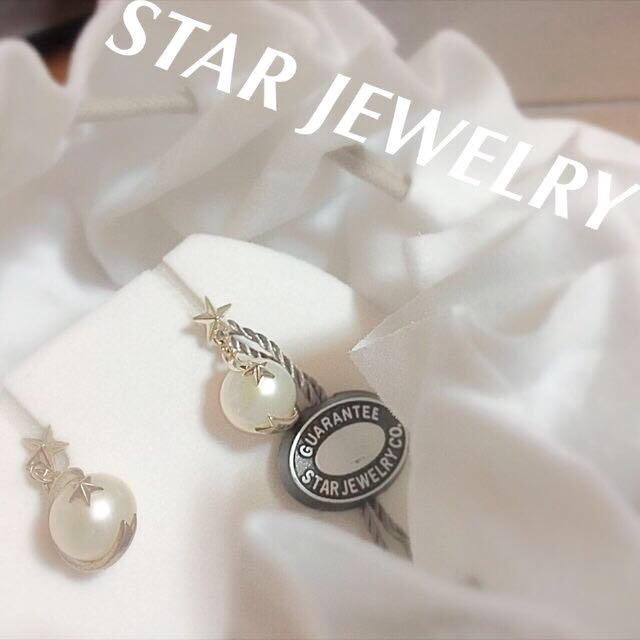 STAR JEWELRY(スタージュエリー)のstar jewelry流星パールピアス レディースのアクセサリー(ピアス)の商品写真