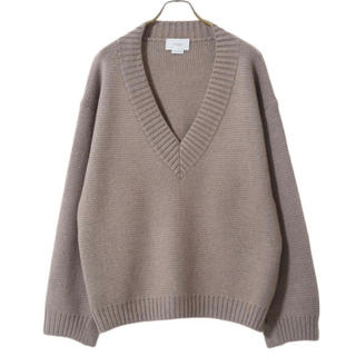 YOKE 19AW 5G MILANO RIB V-NECK KNIT(ニット/セーター)