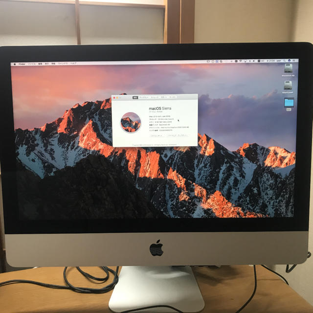 Apple - iMac 21.5インチ Late 2015 i5 2.8GHz