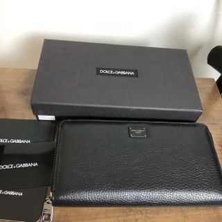 ドルチェアンドガッバーナ(DOLCE&GABBANA)の【新品】ドルチェ&ガッバーナ ラウンドジップ　長財布(長財布)