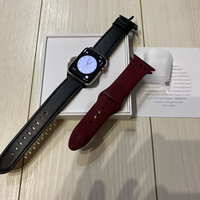 Apple Watch - 新品！！最終価格！！Apple Watch3 42mm ステンレスモデルの通販