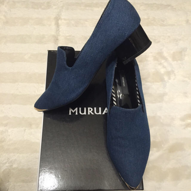 MURUA(ムルーア)のMURUA ポインテッドローファー レディースの靴/シューズ(ローファー/革靴)の商品写真