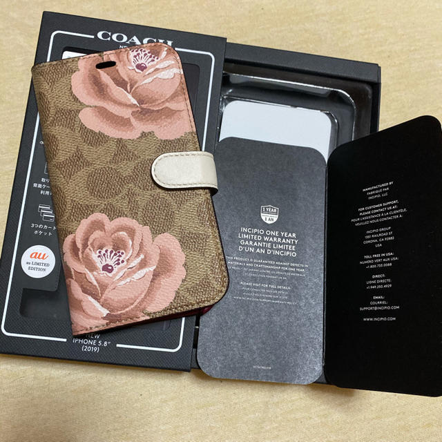 COACH - iPhone11proケース COACH 花柄 手帳型ケースの通販 by ♪'s shop｜コーチならラクマ