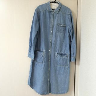 ユナイテッドアローズグリーンレーベルリラクシング(UNITED ARROWS green label relaxing)のデニムワンピース(ひざ丈ワンピース)