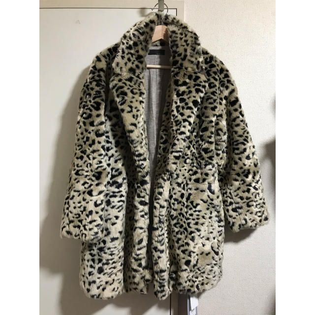 Ameri VINTAGE - styling/ エコファーコート 新品 レオパード 最終 ...