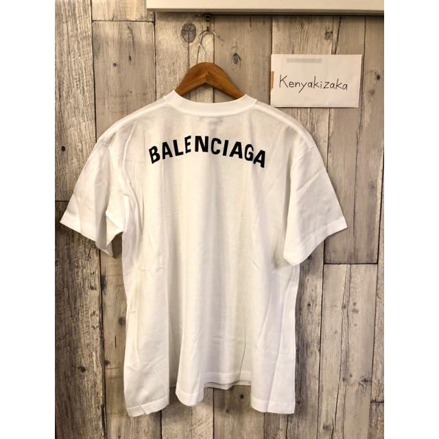 今期新作 バレンシアガ バックロゴプリント Tシャツ スニーカー パーカー