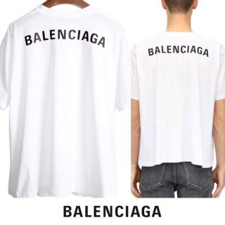 BALENCIAGA バックロゴTシャツ