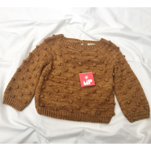 美品！希少！MISHA&PUFF Popcorn Sweater NUTMEG＊ キッズ/ベビー/マタニティのキッズ服女の子用(90cm~)(ニット)の商品写真