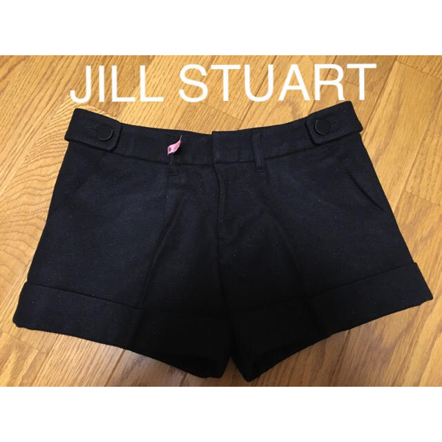 JILLSTUART(ジルスチュアート)のお値下げ！美品♡クリーニング済♡JILL♡ラメ×ウール ショートパンツ♡サイズ0 レディースのパンツ(ショートパンツ)の商品写真