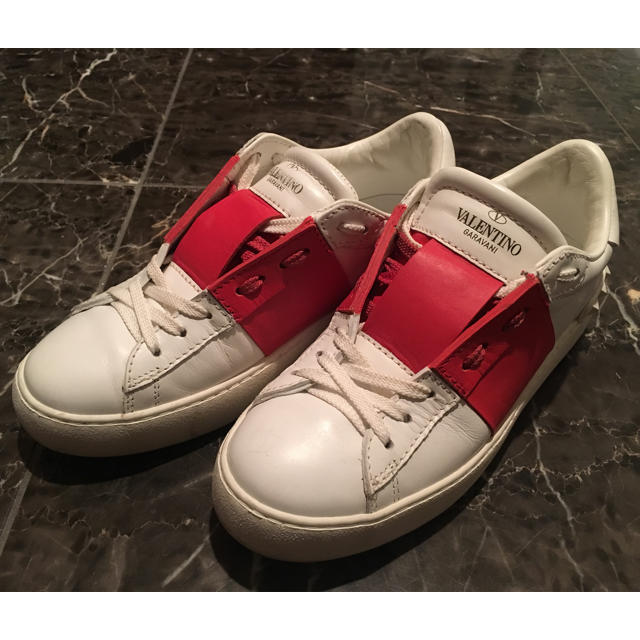 VALENTINO スニーカー【36】red