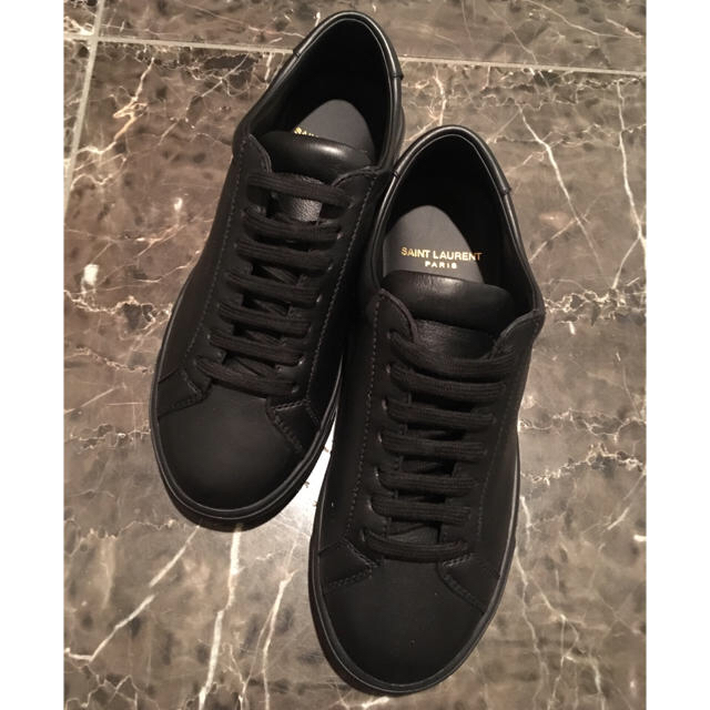 Saint Laurent(サンローラン)の【新品】SAINT LAURENT スニーカー【35.5】black レディースの靴/シューズ(スニーカー)の商品写真