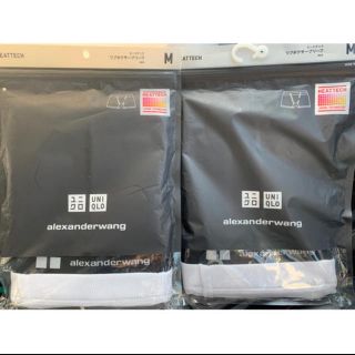 ユニクロ(UNIQLO)のユニクロ alexanderwang ボクサーパンツ M ヒートテック 白 2枚(ボクサーパンツ)