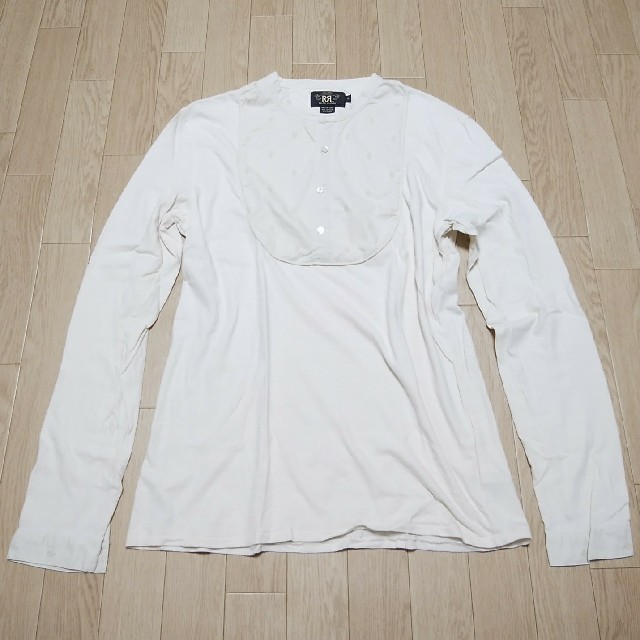RRL(ダブルアールエル)のRRL L/S ヘンリーネック　長袖Tシャツ カットソー ラルフローレン メンズのトップス(Tシャツ/カットソー(七分/長袖))の商品写真